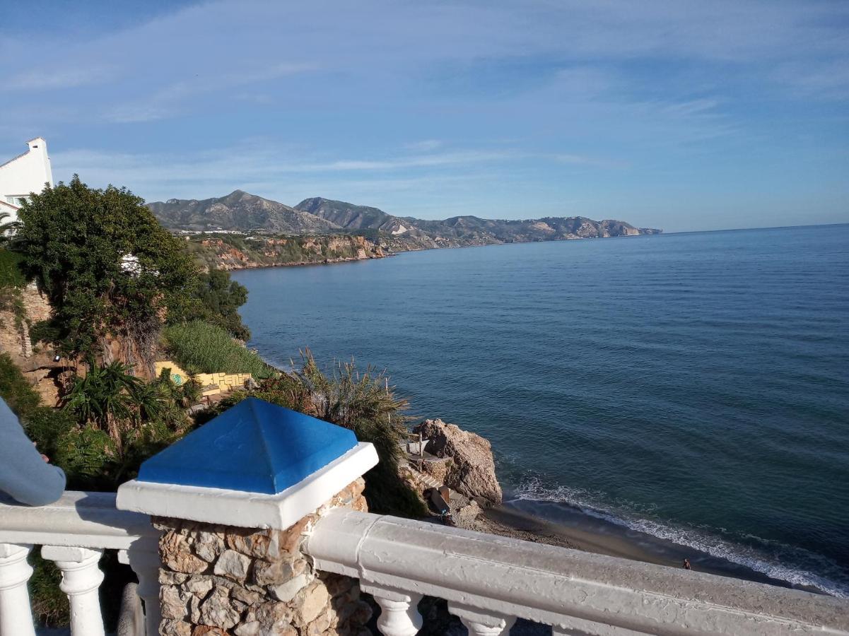 Apartmán Nerja 1ª Linea De Playa De Burriana , Terraza Grande Al Mar Exteriér fotografie