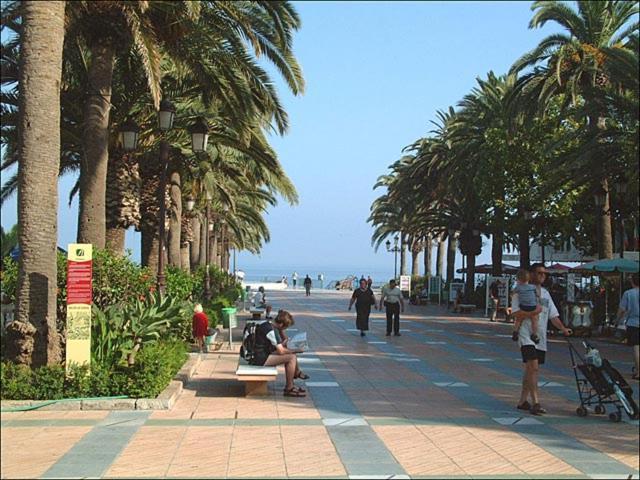 Apartmán Nerja 1ª Linea De Playa De Burriana , Terraza Grande Al Mar Exteriér fotografie