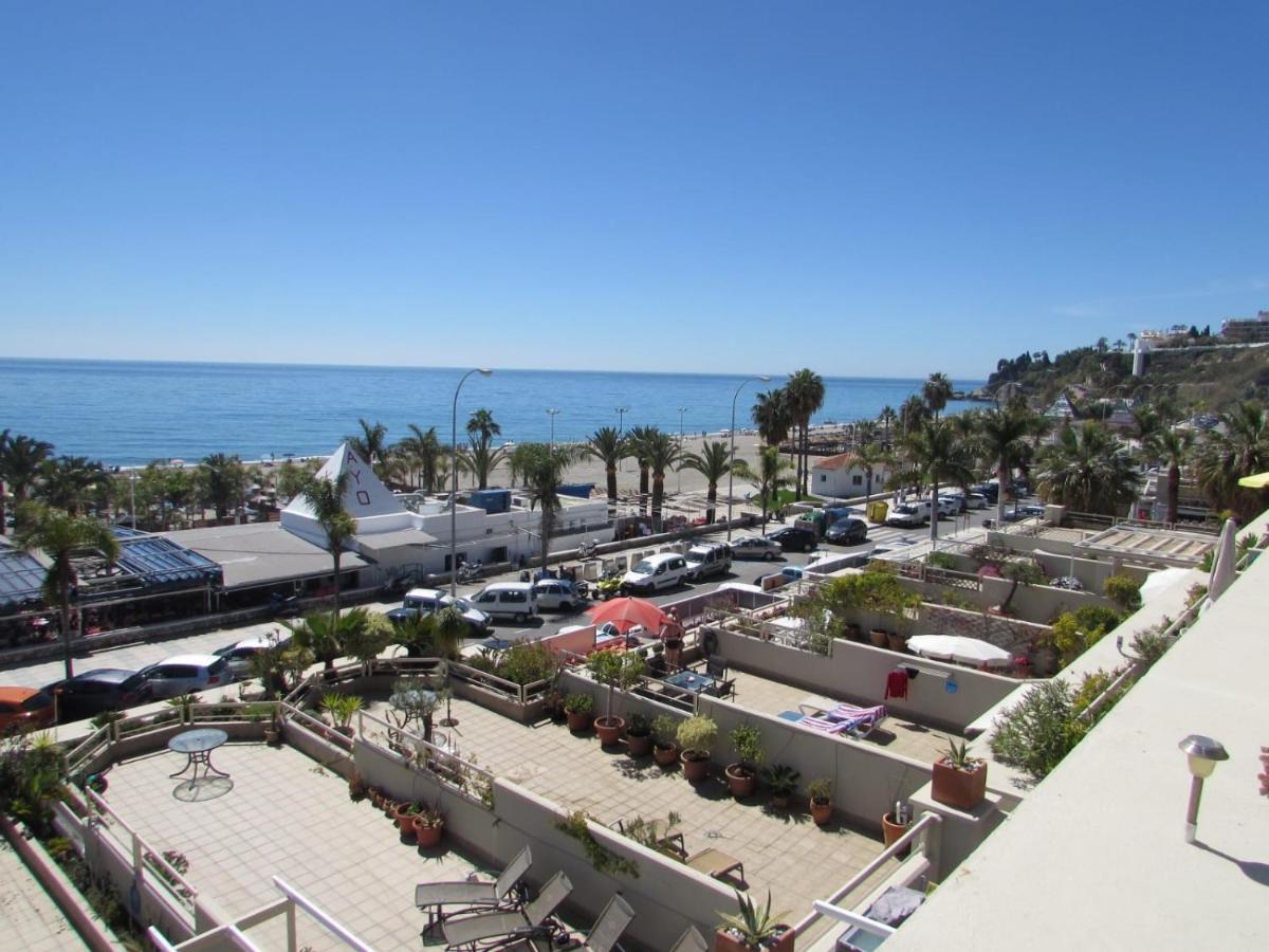 Apartmán Nerja 1ª Linea De Playa De Burriana , Terraza Grande Al Mar Exteriér fotografie